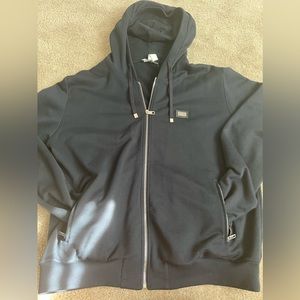 Authentic Navy Blue Dolce & Gabbana Zipped Hoodie/Sweatshirt